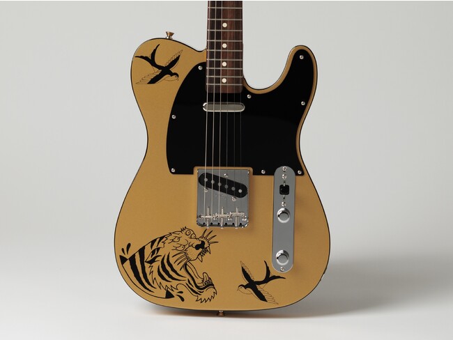 芸術性の高い作品を数多く手がける“SHO WATANABE”が描き起こしたアートを纏った限定ギター『LIMITED ART GALLERY TELECASTER(R) SHO WATANABE』を発表