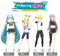 Nintendo Switch ソフト「Fit Boxing feat. 初音ミク -ミクといっしょにエクササイズ-」パートナーキャラクター公開のお知らせ
