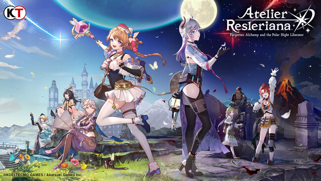 スマートフォン・PC向けシネマティック錬金術RPG『レスレリアーナのアトリエ～忘れられた錬金術と極夜の解放者～』、英語・繁体字中国語・簡体字中国語に対応したグローバル版の配信決定！