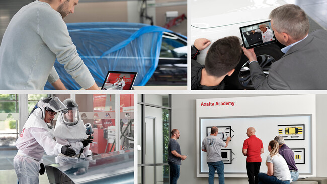 アクサルタ・リフィニッシュの「AXALTA ACADEMY」が世界各地で展開へ‐ボディショップでの仕事に合わせた研修を提供
