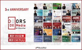 DOORSメディア3周年 DOORSメディア3周年