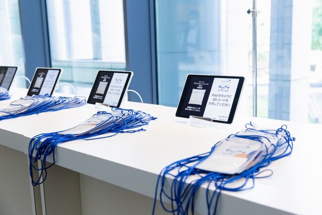 【シャノン】展示会やプライベートショーにおける受付の無人化を実現
