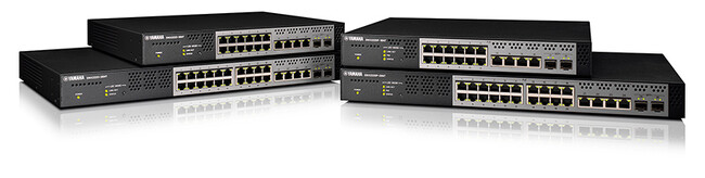 ヤマハ スマートL2スイッチ『SWX2220-18NT』『SWX2220-26NT』　ヤマハ スマートL2 PoEスイッチ『SWX2220P-18NT』『SWX2220P-26NT』