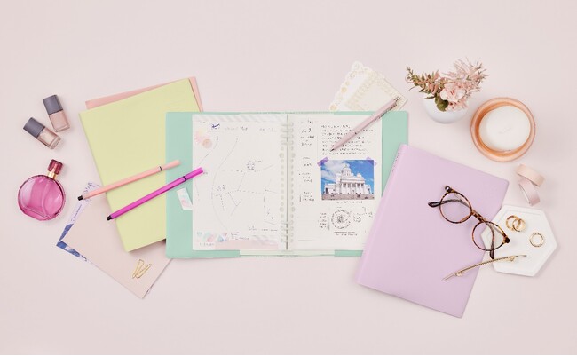 大人のためのルーズリーフ『NOLTY notebook kukuru』にパステルカラーが新登場！