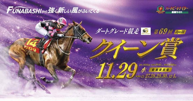 船橋ケイバ 第８回開催〔１１月２７日（月）～１２月１日（金）〕