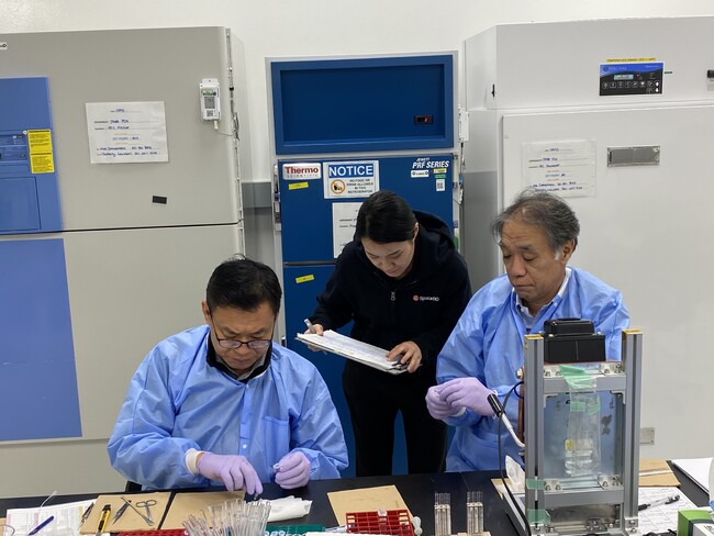 Space BD ライフサイエンス事業4回目となるISSへの打上げが完了し、ISS船内にてタンパク質結晶化の実験開始