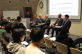 スポーツ・文化活動を通した地域活性化をテーマに開催されたシンポジウム