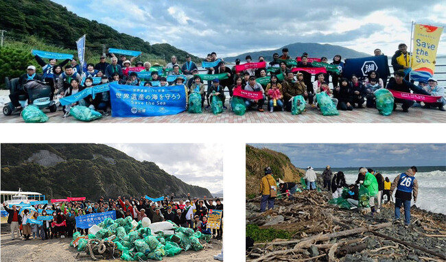 【宗像市×湖池屋】宗像「Save the Sea」活動 in 宗像市地島　豊かな自然を育む“宗像の海”を守るため、一般参加ボランティアの方々とともに海岸清掃を実施