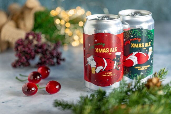 NUMBER NINE BREWERYからホリデーシーズン限定の「VERY MERRY XMAS ALE 2023」を11月24日（金）より発売開始！