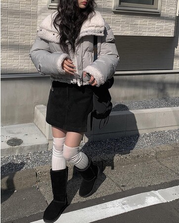 ＜Qoo10「ジャンパー・ブルゾン」販売数ランキング＞コート一歩手前のアウターに！暖かさと可愛さを兼ね備えたボアブルゾンが人気