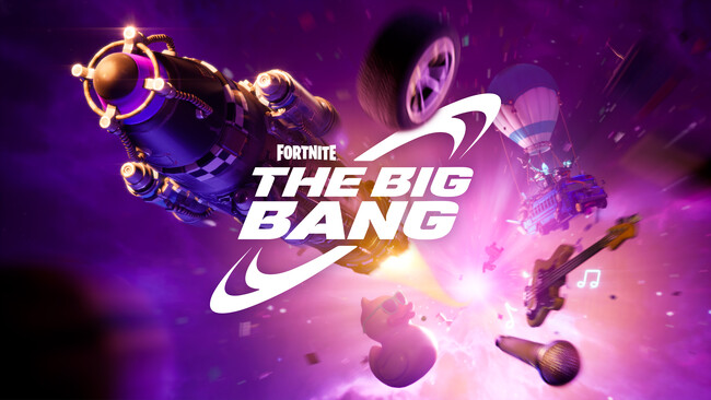 フォートナイトよりリアルタイムイベント『BIG BANG』が開催！
