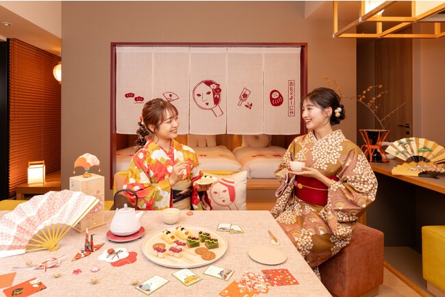 【OMO5京都祇園 by 星野リゾート】OMO×よーじや共同企画第4弾「よーじやべっぴんルームステイ～京のことはじめ～」販売開始｜宿泊期間：2023年12月22日～2024年3月10日