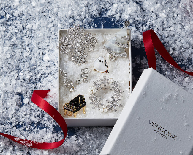 【ヴァンドームブティック】大人のクリスマスをエレガントに演出するアクセサリーが登場