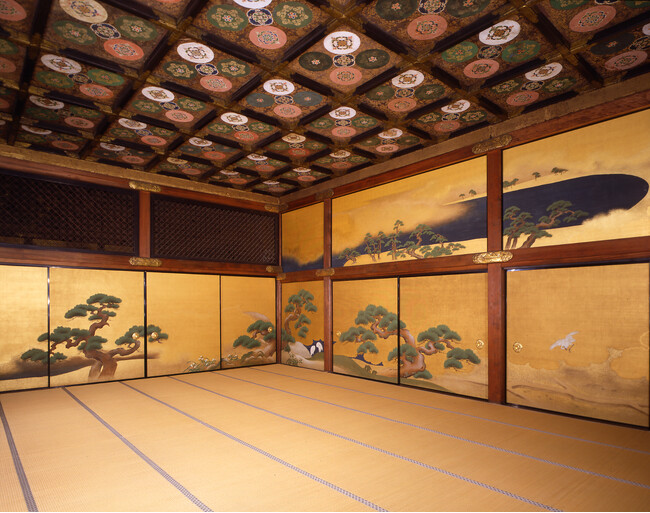 「世界遺産 二条城の早春」