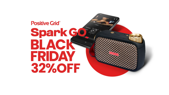 大人気ギターアンプシリーズ Positive Grid「Sparkシリーズ」がブラックフライデーセールに登場！