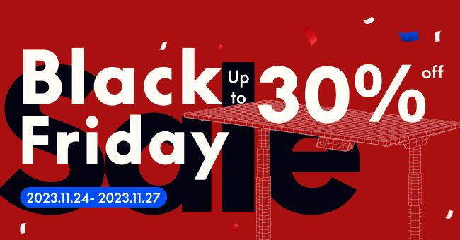 【ついにきた、FlexiSpotのブラックフライデー2023】4日間限定！FlexiSpotの商品がお得に購入できるキャンペーン開始