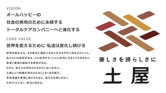 障害福祉事業を展開する土屋がビジョンを刷新