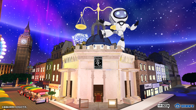 株式会社Robot Consultingと株式会社HIKKYはロボット弁護士とアップデート版バーチャル裁判所を世界最大級のメタバースイベントにてリリースいたします