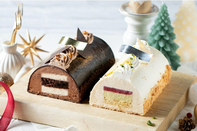 毎週数分で完売するスイーツブランド『&Mel 』からChristmas Collection「チョコレートノエル」「スノーホワイトノエル」が11/26より先行予約受付開始！
