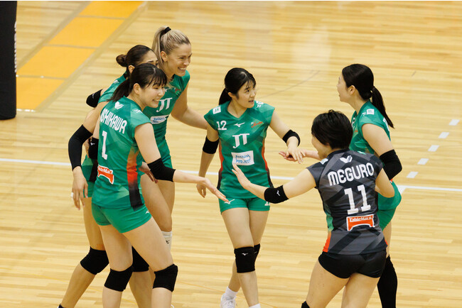 【バレー/Vリーグ】V1男子・ジェイテクトがアウェイで逆転リベンジ勝利！V1女子・首位JTが2位久光に圧勝