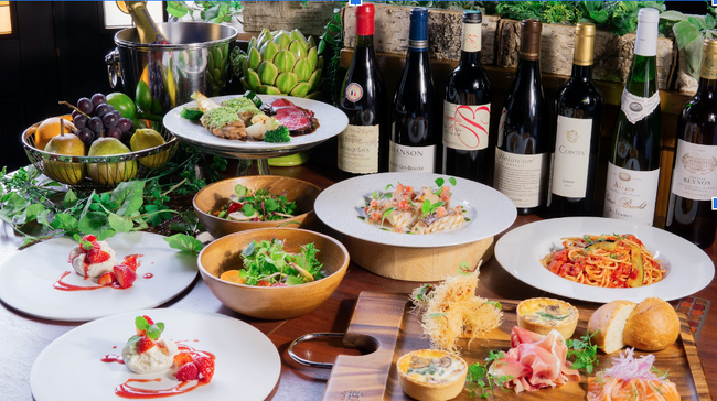 【大阪・LA VIE 1923】忘年会・新年会にぴったり！飲み放題付き豪華パーティープランが登場。