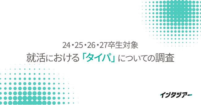 【24卒～27卒 就活における「タイパ」についての調査】半数以上が「タイパ」重視。意識するタイミングは「エントリー時期」が多数