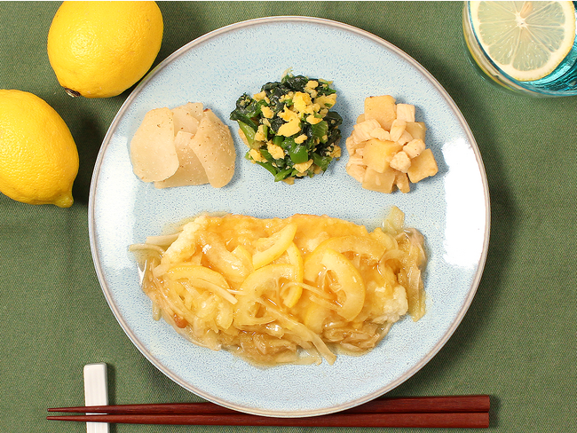 爽やかでさっぱりとした味わい「白身魚のレモンあん」が11月28日（火）ナッシュから新発売