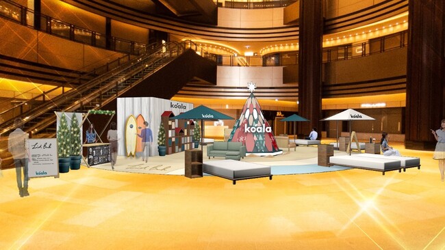 冬なのに砂浜？オーストラリアの夏のビーチが東京の真ん中に出現。 サマークリスマスをテーマにした「URBAN LAID-BACK Xmas presented by koala(R)」開催決定！