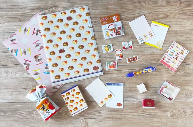 好評につきフジパン文具シリーズ第2弾発売　本仕込バスボール、付箋付きミニトースターなど新登場