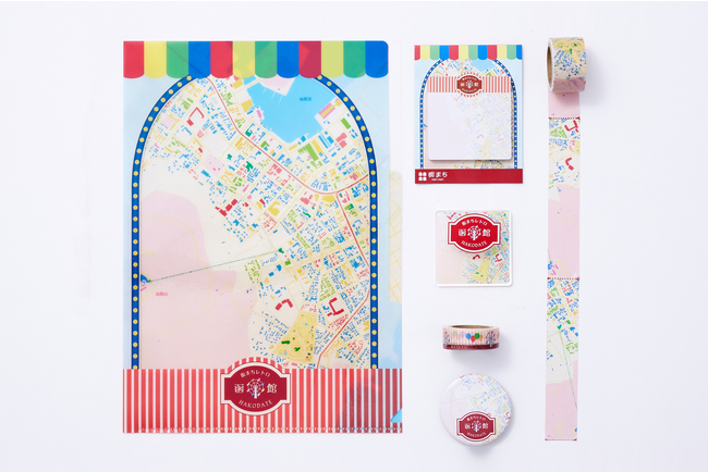 ZENRIN　Map Design GALLERY　新商品「街まちレトロ」ステーショナリー（函館・尾道・長崎・鹿児島）～日本最大級の文具の祭典「文具女子博2023」で限定商品を販売！～