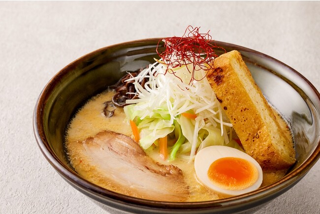 新潟らーめん「無尽蔵」に「新潟米糀みそらーめん（白）」新登場　味噌と豆乳が奏でる濃厚でまろやかな白スープが絶品！