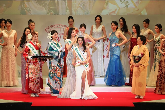 ＜2024ミス・インターナショナル日本代表選出大会＞『2024ミス・インターナショナル日本代表』は、熊本県出身の家庭科教員・植田明依さんに決定！