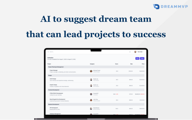 【ChatGPT×システム開発】AIの進化に伴い、最小コストで工数見積りを行うアセスメントツール「Dream MVP β版」をリリース！世界54カ国に同時展開