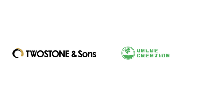 バリュークリエーション、TWOSTONE&Sonsと協業開始のお知らせ