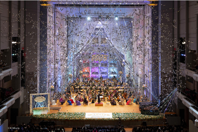 テレビ東京・BSテレビ東京の大晦日『東急ジルベスターコンサート2023-2024』 次世代通信サービス 「IOWN （アイオン）」 を使って世界初の生放送 BS4K放送では、高画質・低遅延を実現！