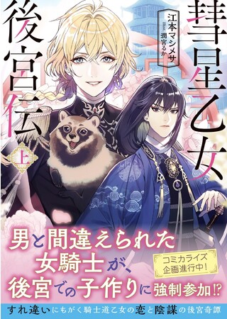 〈新刊情報〉PASH! 文庫／男であると勘違いされ、連れてこられたのは…!?『彗星乙女後宮伝（上）』12/1(金)発売