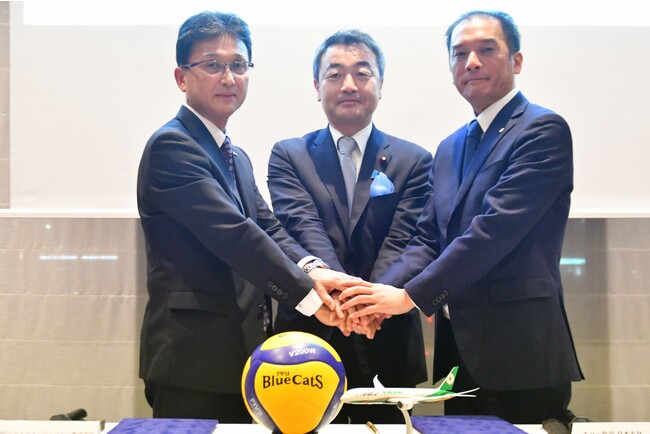 エバー航空日本支社金沢支店と『マッチスポンサー契約』を締結