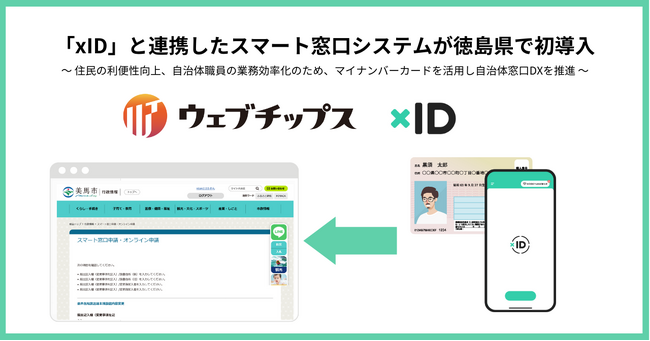 「xID」と連携したスマート窓口システムが徳島県に初導入