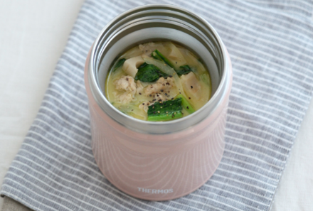 温活に効果的な「ジャー温活スープ」２種のレシピを特設サイトで公開