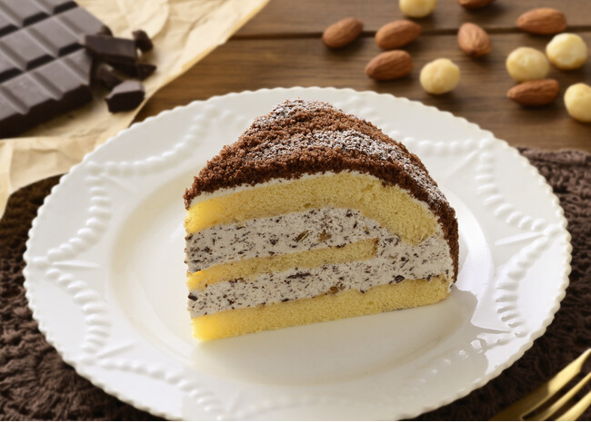 【銀座コージーコーナー】ドームのような形が特長のイタリア伝統菓子。ナッツの食感が楽しい「ズコット」、苺たっぷり「苺のズコット」、 12月1日から登場！