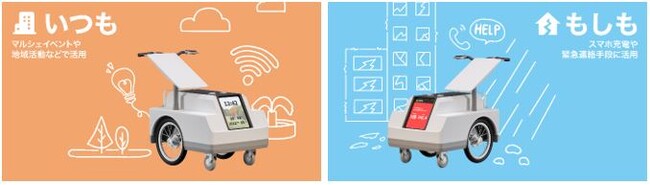 「平常時」も「災害時」も活用できるカートを開発