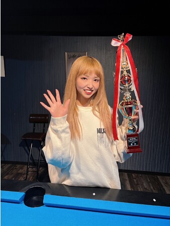 ビーズインターナショナルがスポンサーを務めるビリヤード・平口結貴選手が第56回全日本選手権にて優勝