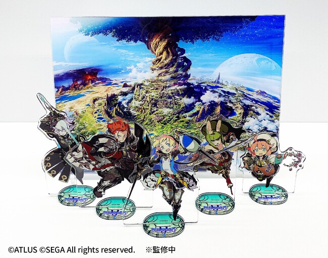 『世界樹の迷宮 IV・Ｖ・X』のアクリルスタンド全196種が発売！I～IIIの全216種の再販売も決定！