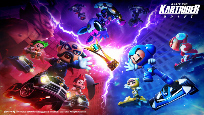 『カートライダー ドリフト』でシーズン5「Moonlight Race」が開幕