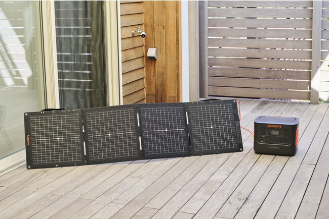 家電量販店で先行販売！Jackery（ジャクリ）が両面発電ソーラーパネル100 Miniを新開発！11月30日（木）より「Jackery ポータブル電源 1000 Plus」とのセット販売を開始