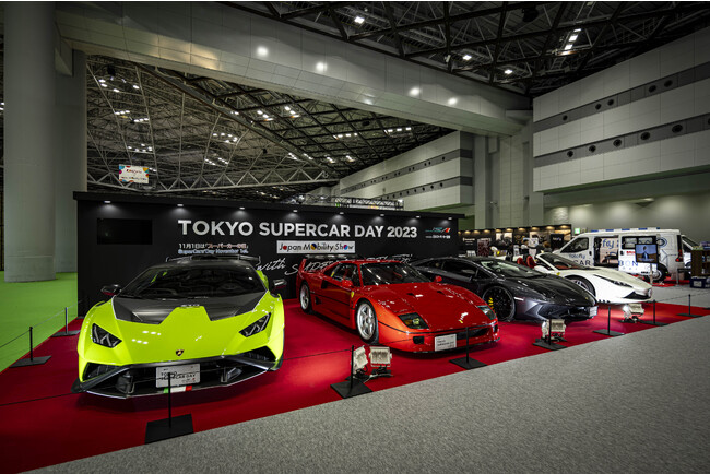 【事後レポート】ジャパンモビリティショー2023の「TOKYO SUPERCAR DAY」会場内でデジタル送客