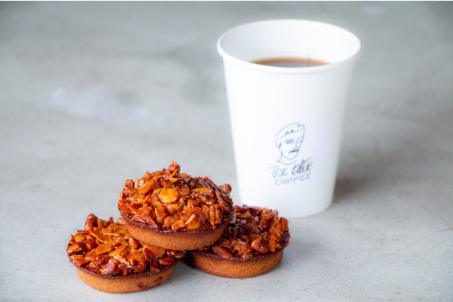 恵比寿のコーヒースタンド・菓子工房「JOE TALK COFFEE」、ザクザク&しっとり 2つの食感が楽しめるフロランタンフィナンシェを2023年12月1日より冬季限定で発売
