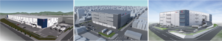 三菱商事都市開発と香港不動産投資グループPhoenixが初の共同事業　12月1日、3棟の物流施設開発に同日着手