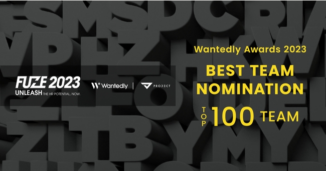 PROJECT GROUP株式会社｜「Wantedly Awards 2023」Best Team 部門 TOP100 Teamsに選出