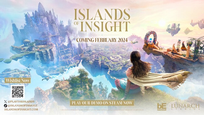 壮大な世界観をお届けするBehaviour Interactiveの新作ゲーム！シェアードワールドパズルアドベンチャー『Islands of Insight』の発売が2024年2月に決定